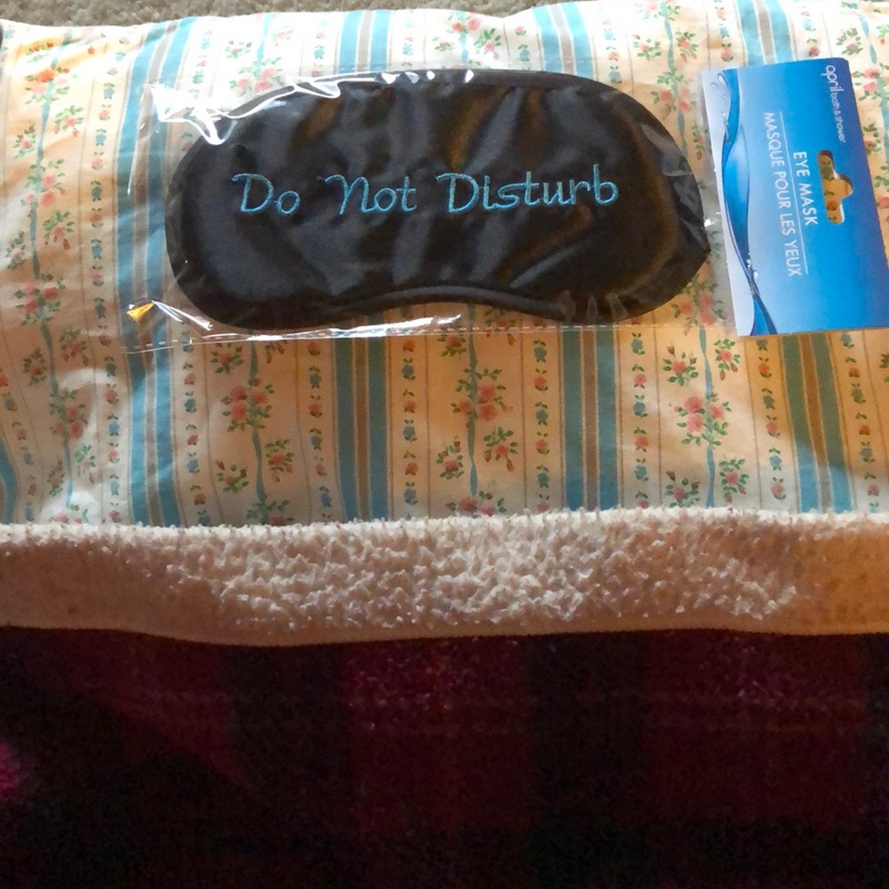 Sleeping 💤😴 Eye Mask “Do-Not-Disturb” - Picture 2 of 16